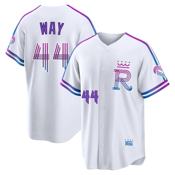 Beck Way Youth Limited Kansas City Royals White 2026 City Connect Stadium Jersey